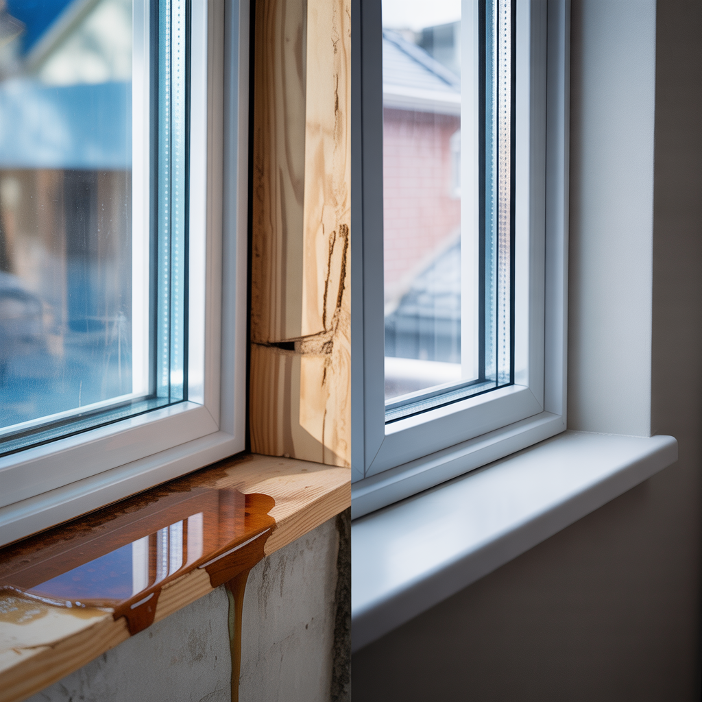 Common window installation mistakes shown on a New Jersey home.