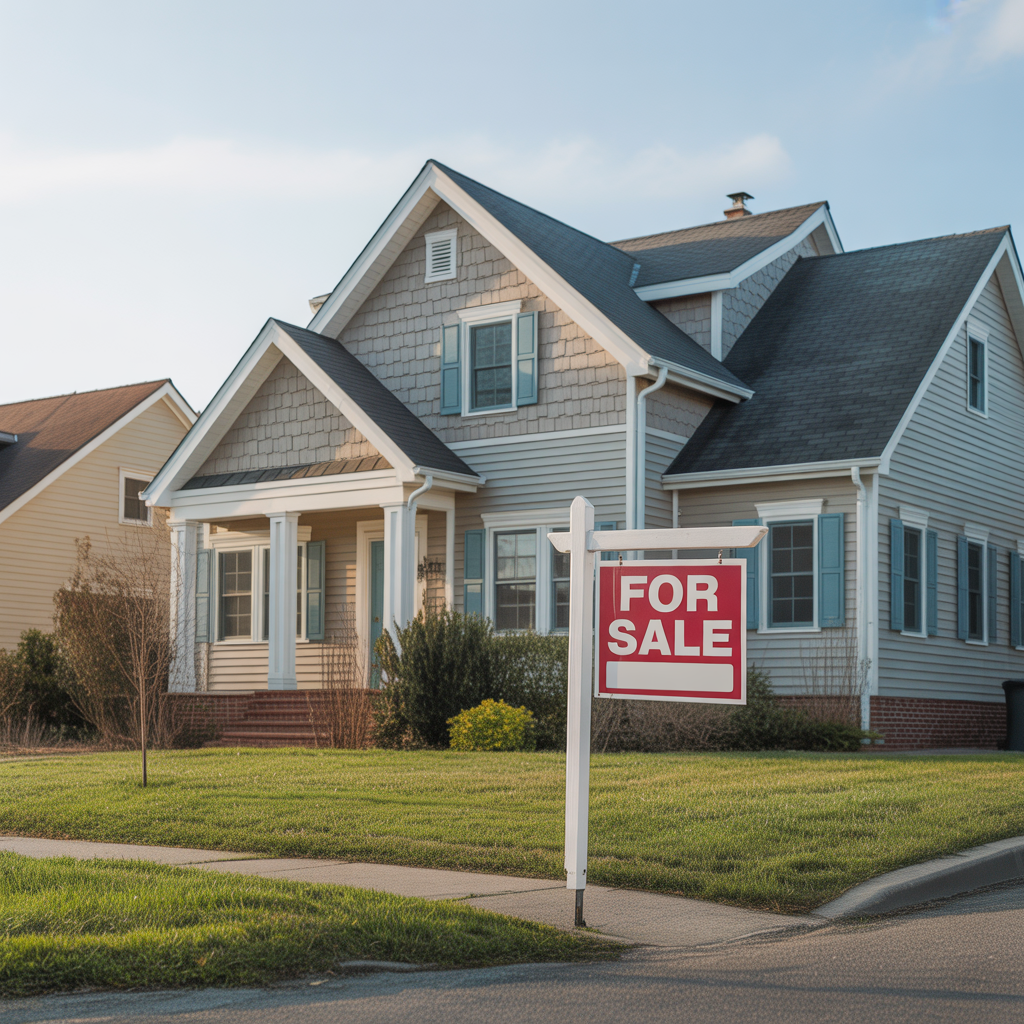 New siding on a Howell Township, NJ home designed to boost resale value.
